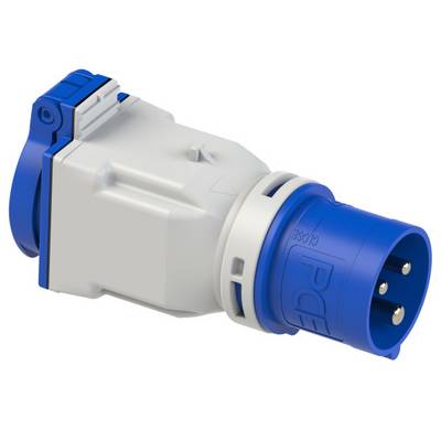 Verloop blok 230V CEE 16A > SchuKo 16A  Penaarde