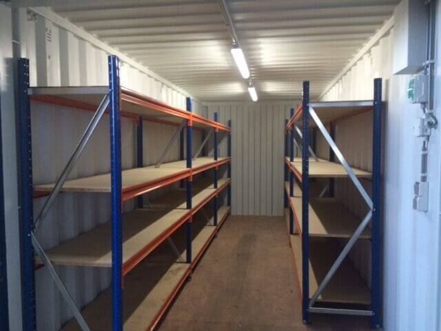 Container stellingen